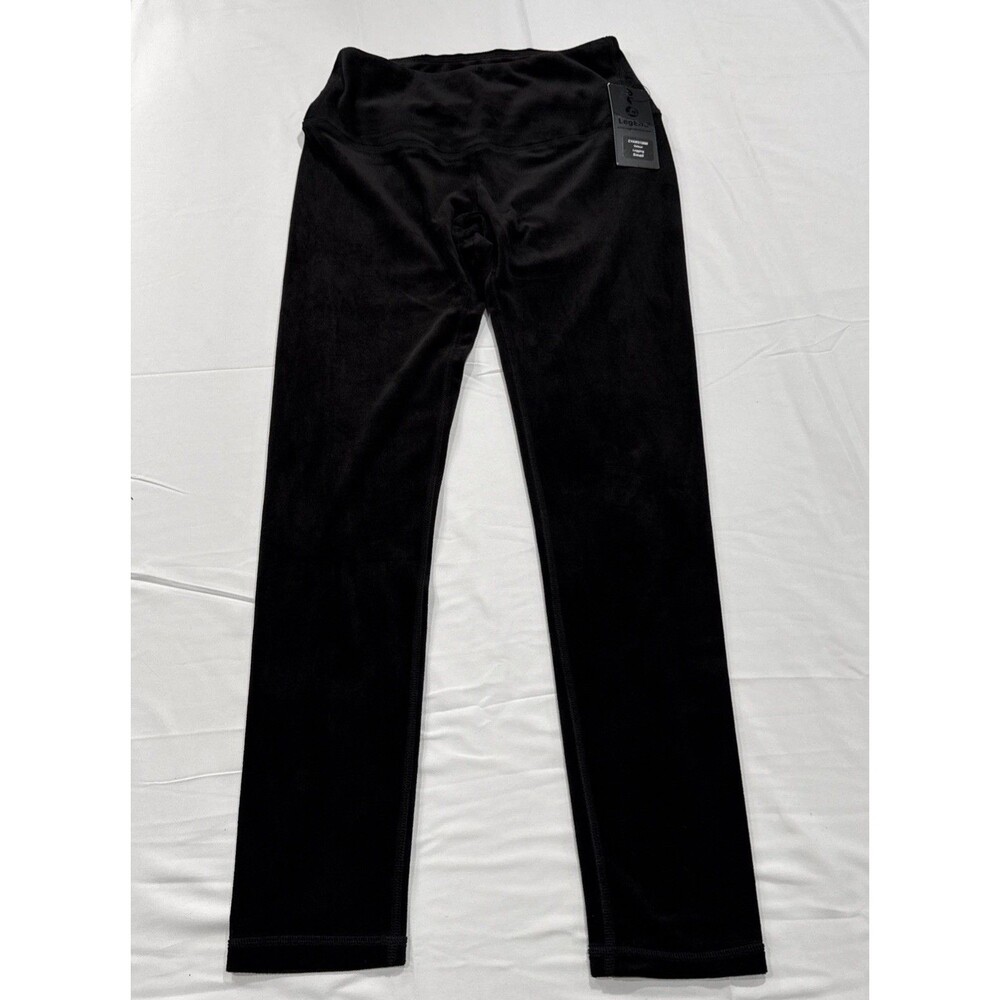 Legend Velvet Slimming Leggings Classic Black Womens - Picture 1 of 5